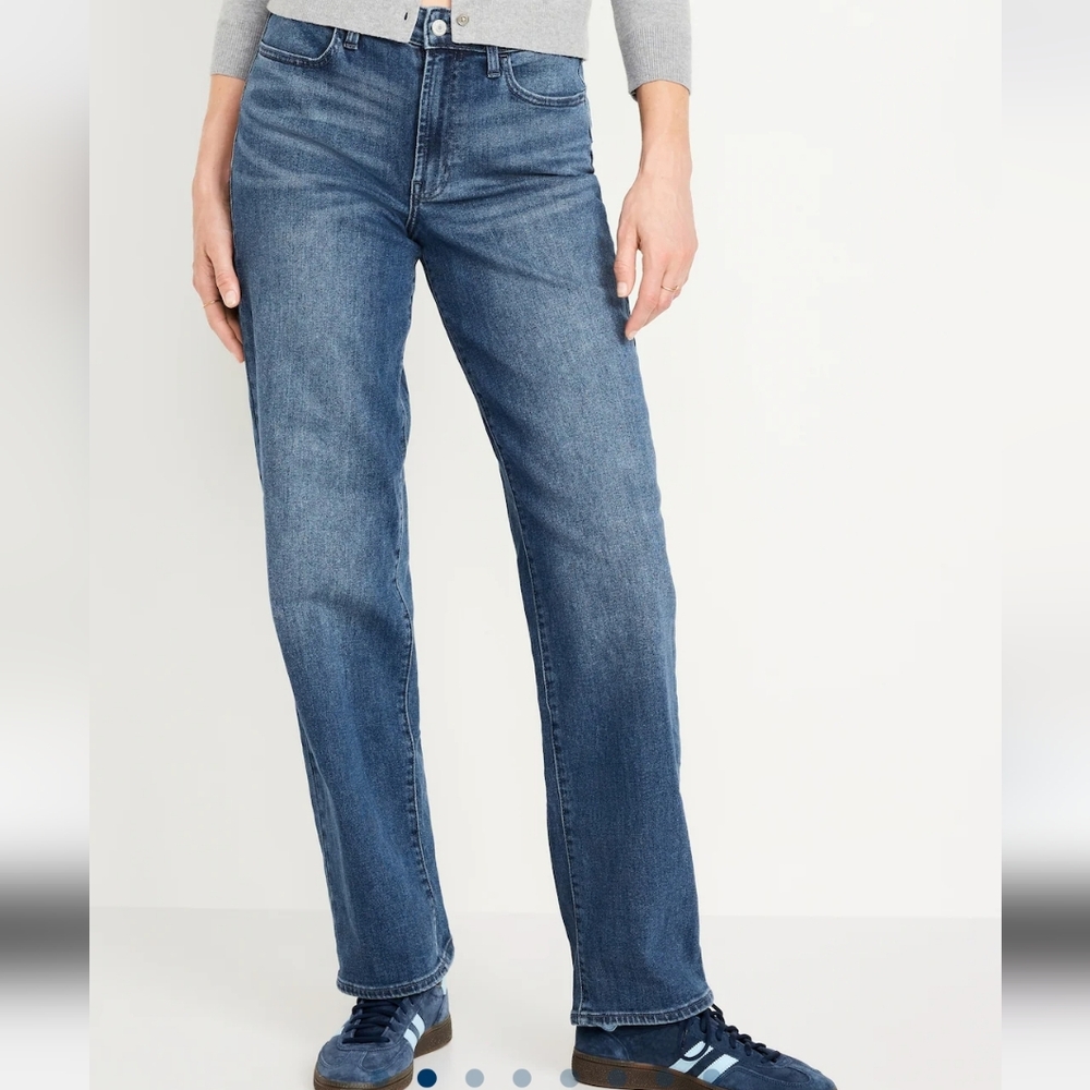 Old navy high waisted loose jeans 4 For 30